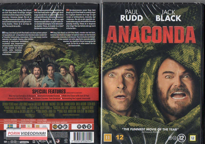 anaconda (2025)	(39 658)	UUSI	-FI-	DVD			paul rudd	2025