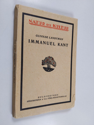 Gunnar Landtman : Immanuel Kant
