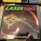 Laserdance - Around The Planet LP 1988 - pikkukuva 1