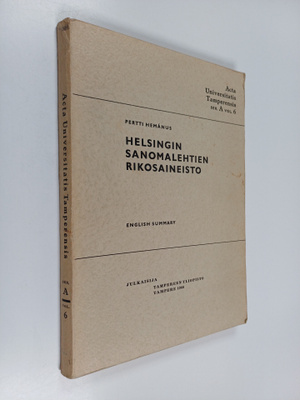 Pertti Hemanus : Helsingin sanomalehtien rikosaineisto : ...