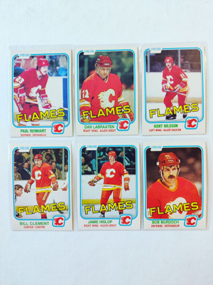 81-82 Opc - Calgary Flames 6kpl