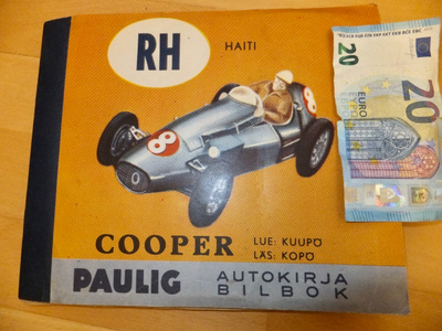 VANHA Keräilykansio Paulig Kahvikortit Autot 192 Kuvaa