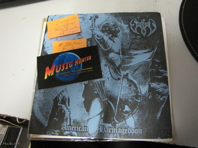 SABBAT - AMERICAN HARMAGEDDON 7'' '98 JAPANI M-/M-