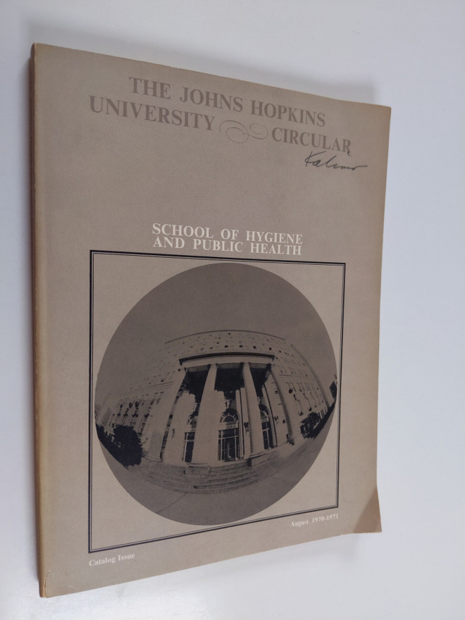 The Johns Hopkins university circular : School of hygiene...