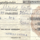 Palkanpidätystodiste Hotelli Untola, Hämeenlinna - pikkukuva 1