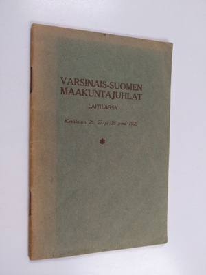 Opas Varsinais-Suomen laulu-, soitto- ja urheilujuhlilla ...
