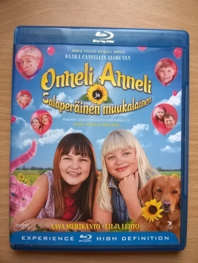 Onneli Anneli Ja Salaperäinen Muukalainen Blu-Ray