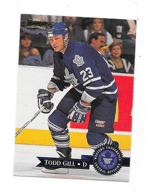 1995-96 Donruss #14 Todd Gill Toronto Maple Leafs