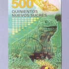 Galapagos Islands 500 Sucres v.2021 UNC Polymer (Fancy) - pikkukuva 2