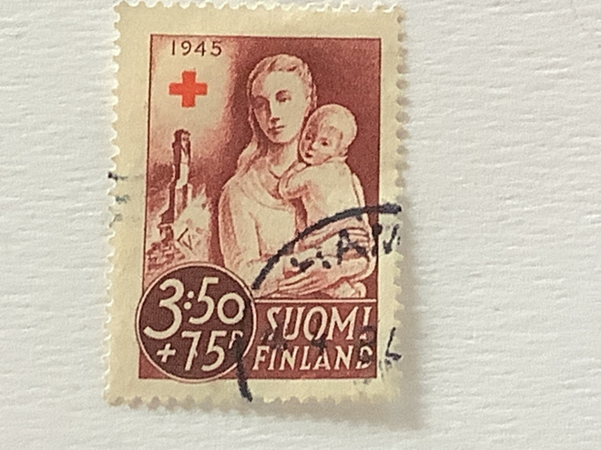 293/ 1945 PR sarjasta 3/4 o leimattu