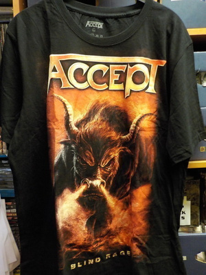 ACCEPT - BLIND RAGE TOUR 2015 UUSI T-PAITA KOKO  XXL (W)+
