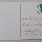 Koira vetää kelkassa kuusta, lapset juoksevat, p. 1941 - pikkukuva 2