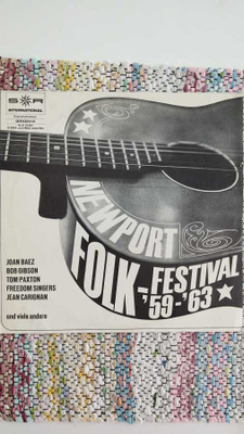 Newport Folk Festival '59-'63 LP 1964 SR INTERNATIONAL 75301