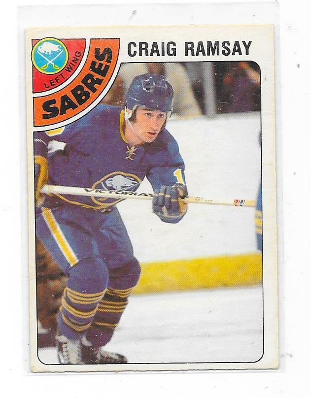1978-79 OPC #9 Craig Ramsay , Buffalo Sabres