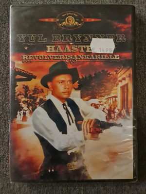 Haaste revolverisankarille (1964) Yul Brynner (Dvd, UUSI)