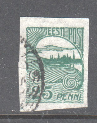 Viro 1920  LaPe 15  leimattuna.