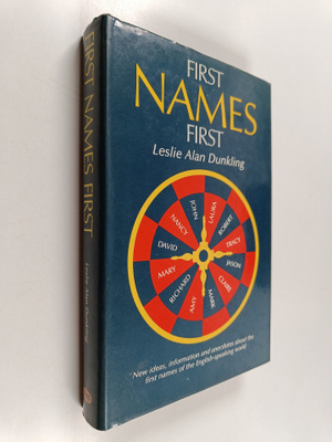 Leslie Alan Dunkling : First names first