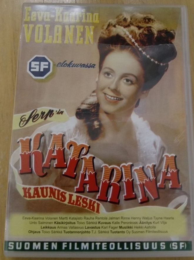 Katarina kaunis leski DVD
