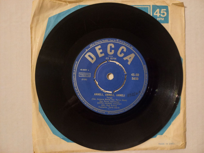Single SEPPO HANSKI - ANNELI, ANNELI, ANNELI / ...