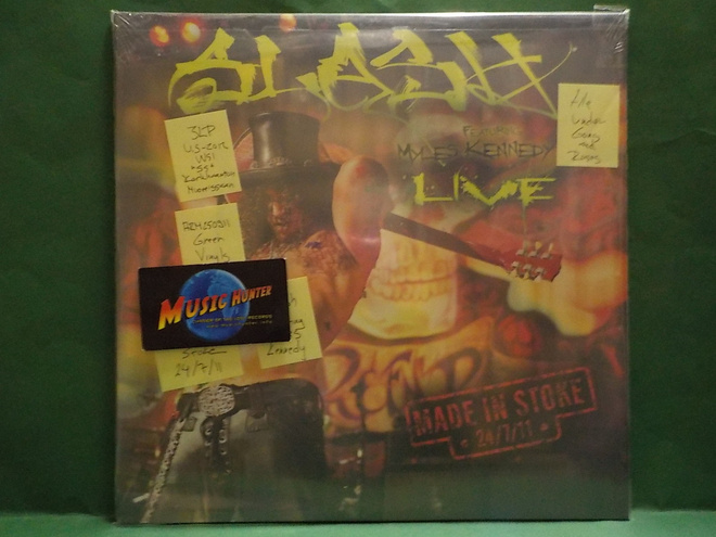 SLASH FEATURING MYLES KENNEDY - MADE IN STOKE UUSI "SS" 3LP