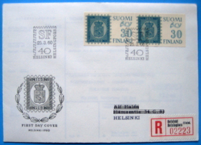 FDC 1960. Postimerkkinäyttely (60)