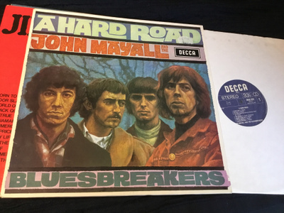 John Mayall Bluesbreakers A Hard road Re lp klassikko 1967