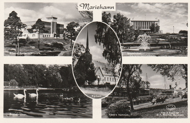 KIRKKOKORTTI - ÅLAND - MARIEHAMN KIRKKO - 10
