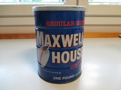 Kahvipurkki MAXWELL HOUSE.