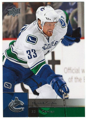 09-10 Upper Deck #415 Henrik Sedin