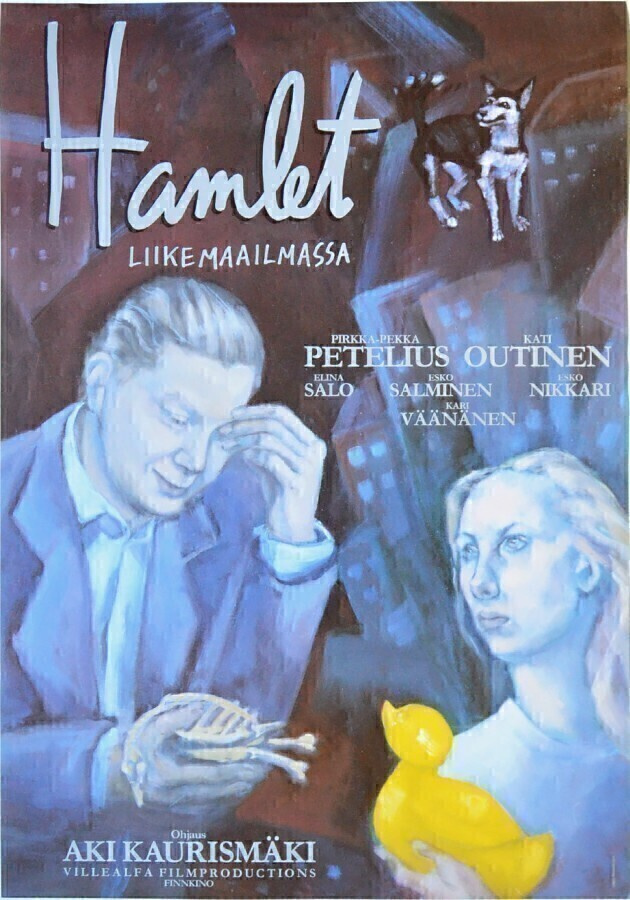 Elokuvajuliste: Hamlet liikemaailmassa (Aki Kaurismäki)