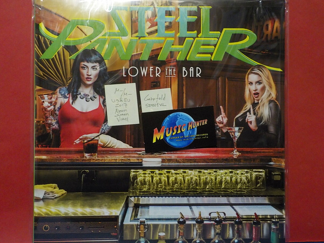 STEEL PANTHER - LOWER THE BAR - US/EU 2017 M-/M- LP