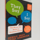 Gerald Graff : "They say/I say" : the moves that matter i... - pikkukuva 1