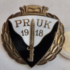 VANHA Ruuvimerkki PRUK Päämajan RUK 1918 Hopeaa Nro 9 - pikkukuva 2