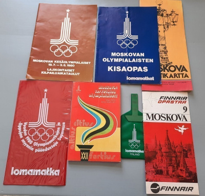 Olympia 1980 Moskova ERÄ, mm kisaopas -aikataulut ym