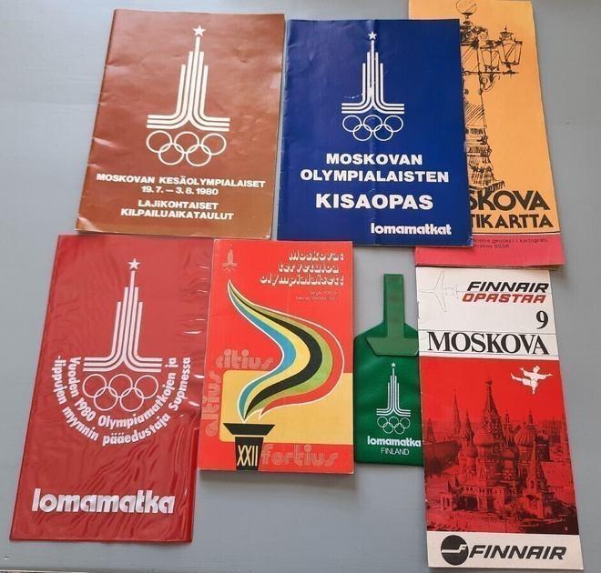Olympia 1980 Moskova ERÄ, mm kisaopas -aikataulut ym