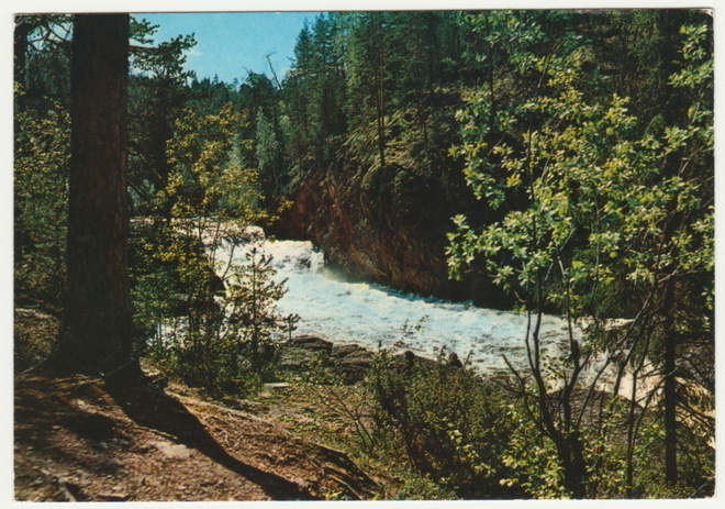 Kuusamo Kiutaköngäs 70-luku
