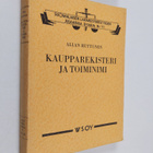 Allan Huttunen : Kaupparekisteri ja toiminimi : Asetus ka... - pikkukuva 1