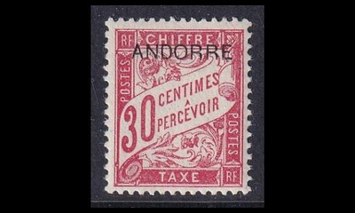 Andorra Fr P_3 ** Porto 30 C (1931)
