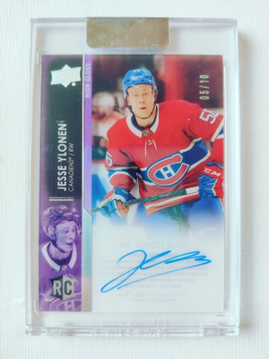 Jesse Ylönen - 21-22 UD Clear-Cut Rookie AU High Gloss /10