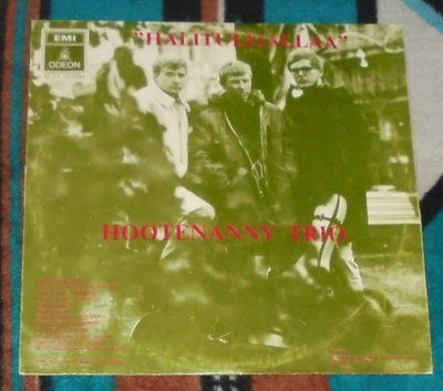 HOOTENANNY TRIO / FINNTRIO ~ Halitulijallaa ~ LP