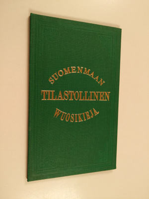 Suomenmaan tilastollinen vuosikirja = (Annuaire statistiq...