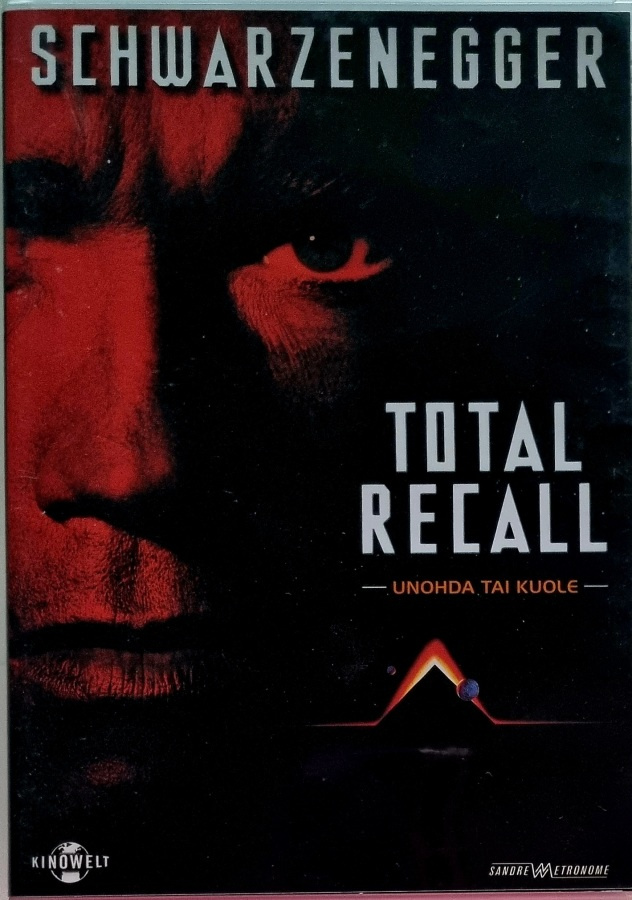 TOTAL RECALL -UNOHDA TAI KUOLE DVD