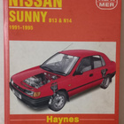 Korjausopas Nissan Sunny 1991-95 B13 & N14 - pikkukuva 1