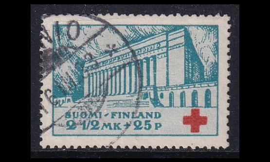 175 o Punainen risti 2 1/2mk+25p 16.III.32 (1932)
