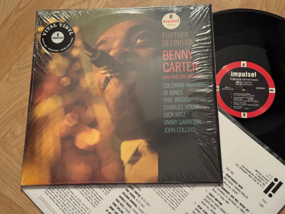Benny Carter – Further Definitions (HUIPPULAATU LP)