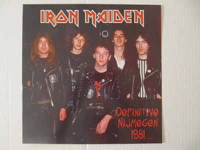 Iron Maiden Definitive Nijmegen 1981. 2 * LP Värivinyylit