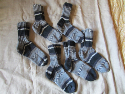 Miesten villasukat Socki langasta 43-44