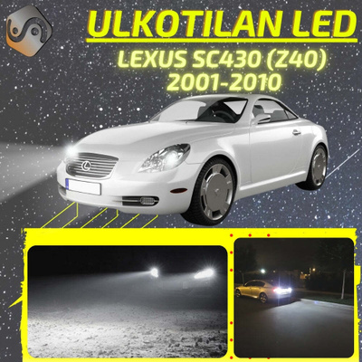 SC430 (Z40) 2001-2010 Ulkoiset LED -valot