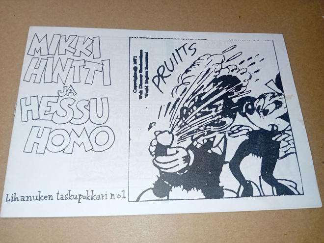 Mikki Hintti ja Hessu Homo ( underground lehti ) SIS POSTIKU