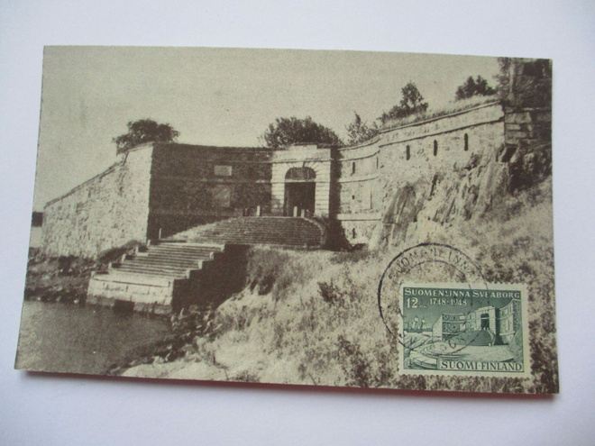 Helsinki Suomenlinna maksikortti n - 1951